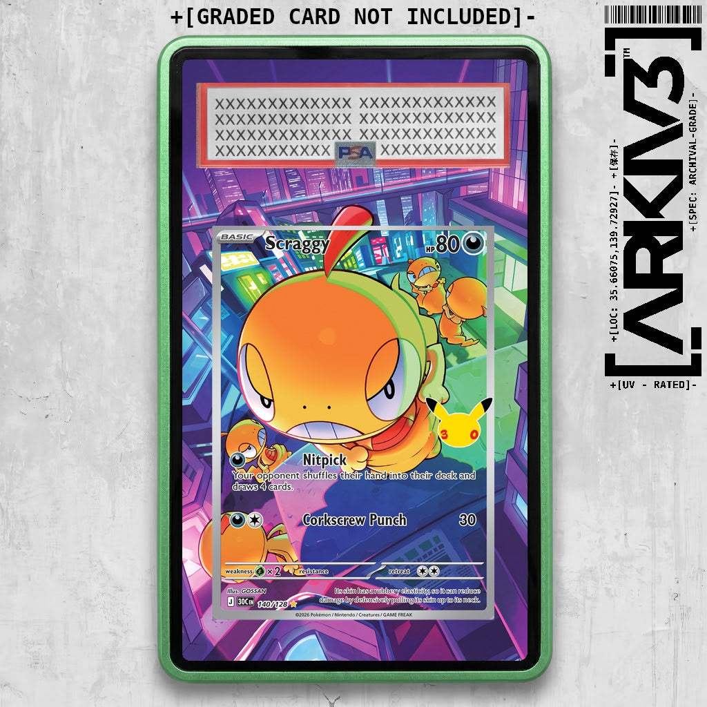 ARKIV3 PSA graded front - Green