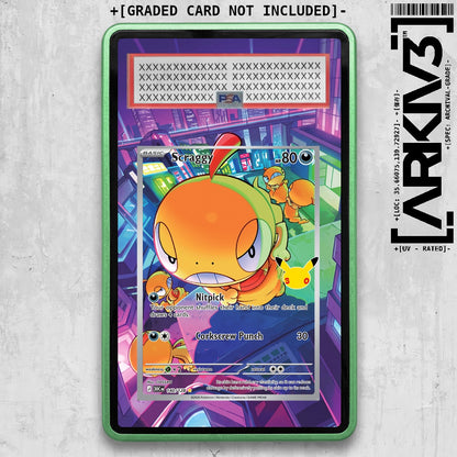 ARKIV3 PSA graded front - Green