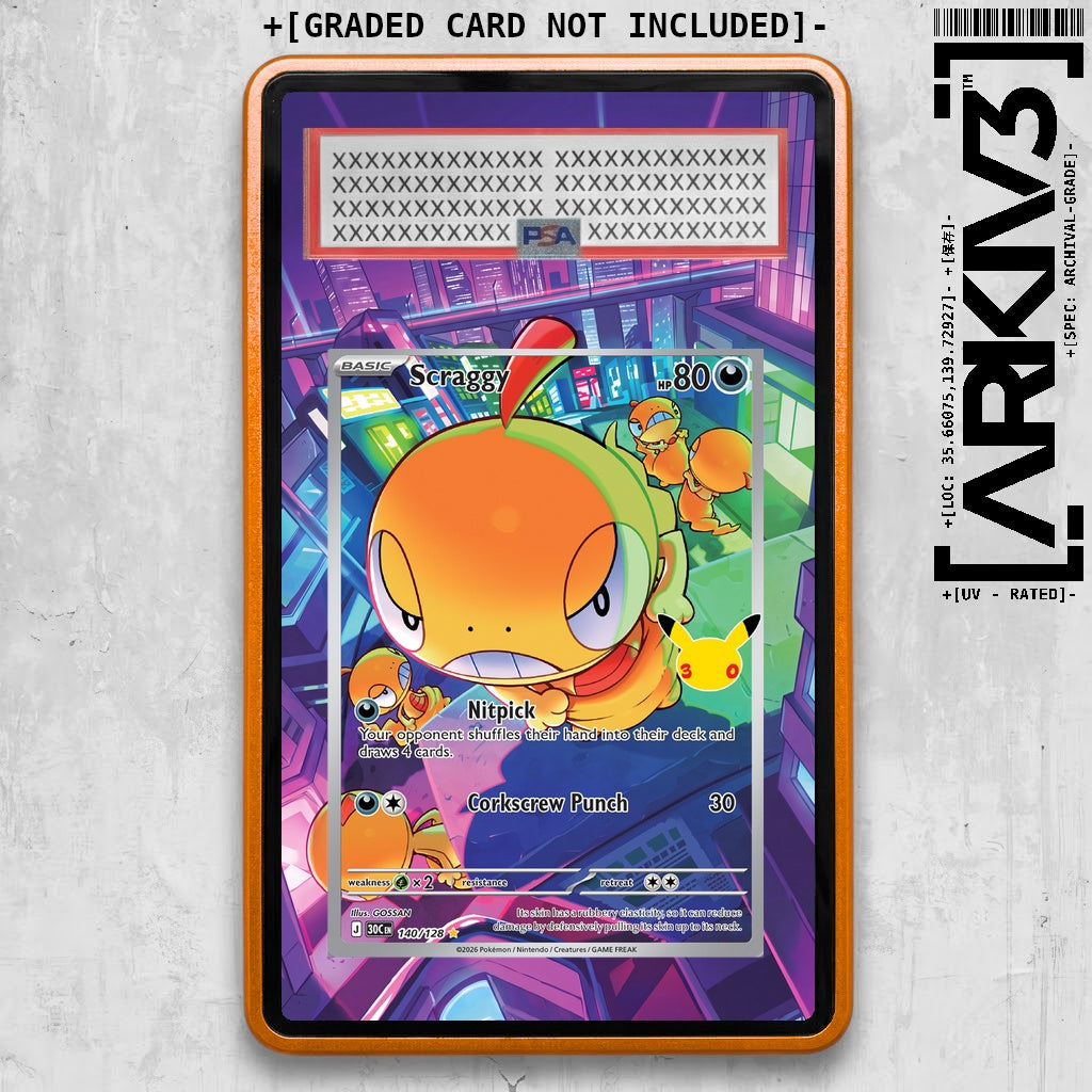 ARKIV3 PSA graded front - Orange