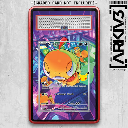 ARKIV3 PSA graded front - Red