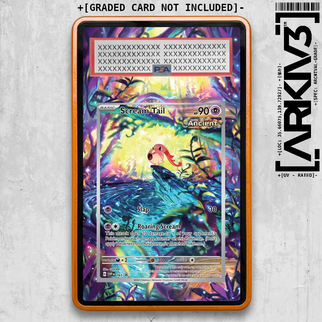 ARKIV3 PSA graded front - Orange