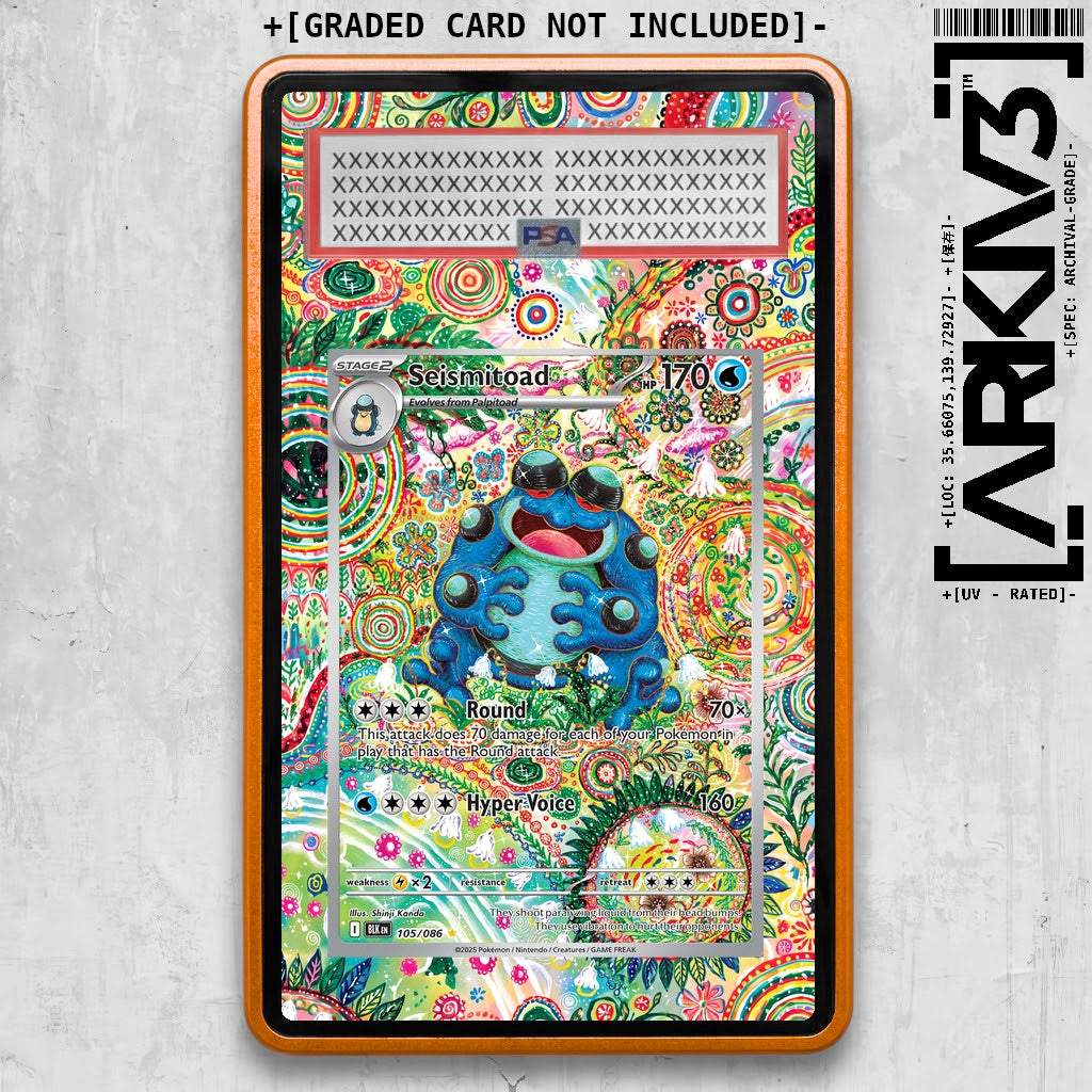 ARKIV3 PSA graded front - Orange