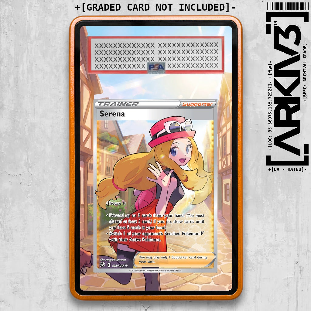 ARKIV3 PSA graded front - Orange
