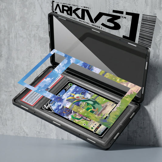 ARKIV3 PSA graded exploded mockup