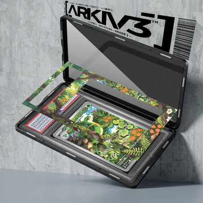 ARKIV3 PSA graded exploded mockup