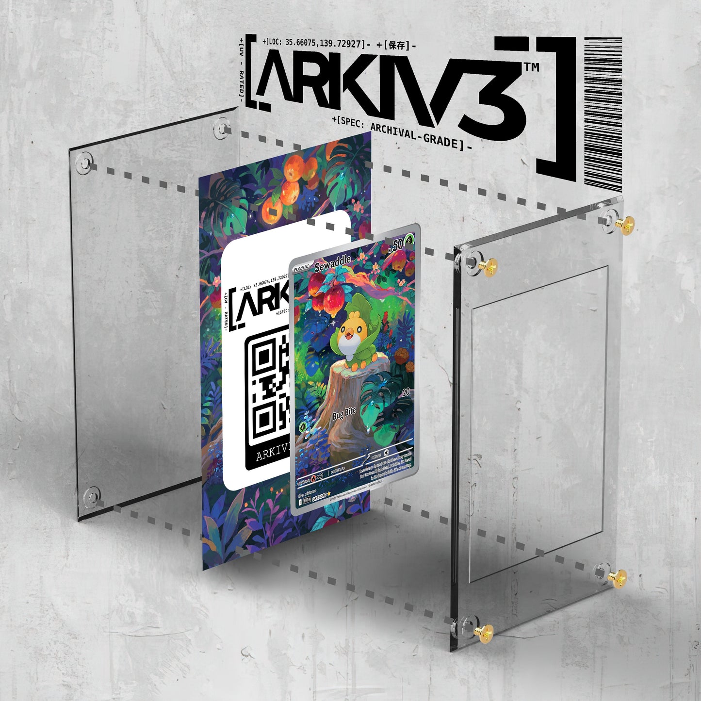 [UNIT: 87/86] // Sewaddle Extended Art Display Case - Raw
