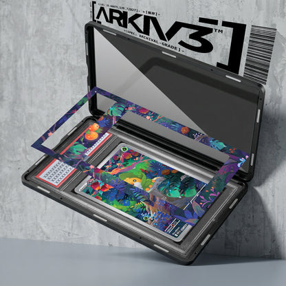 ARKIV3 PSA graded exploded mockup