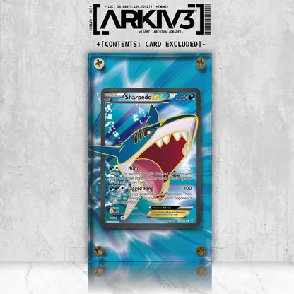 [UNIT: 152/160] // Sharpedo EX - Extended Art Display Case - Raw