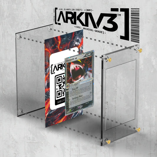 [UNIT: 104/107] // Sharpedo ex Extended Art Display Case - Raw