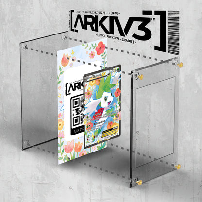 [UNIT: RC21/RC25] // Shaymin-EX Extended Art Display Case - Raw