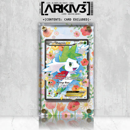 [UNIT: RC21/RC25] // Shaymin-EX Extended Art Display Case - Raw