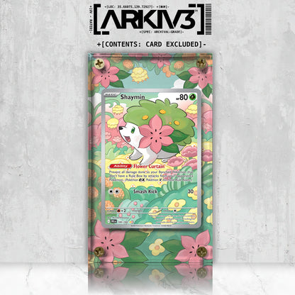 [UNIT: 185/182] // Shaymin Extended Art Display Case - Raw