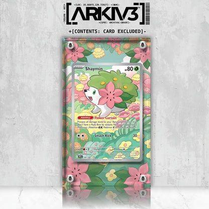 [UNIT: 185/182] // Shaymin Extended Art Display Case - Raw