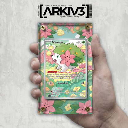 [UNIT: 185/182] // Shaymin Extended Art Display Case - Raw