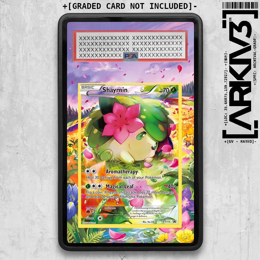 [UNIT: XY115/211] // Shaymin Extended Art Display Case - Graded