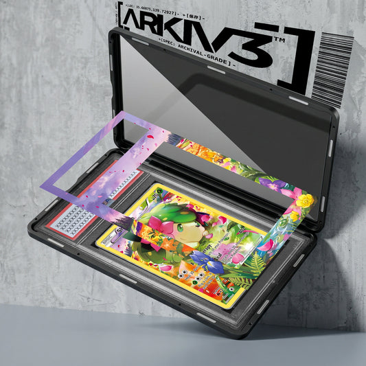 ARKIV3 PSA graded exploded mockup