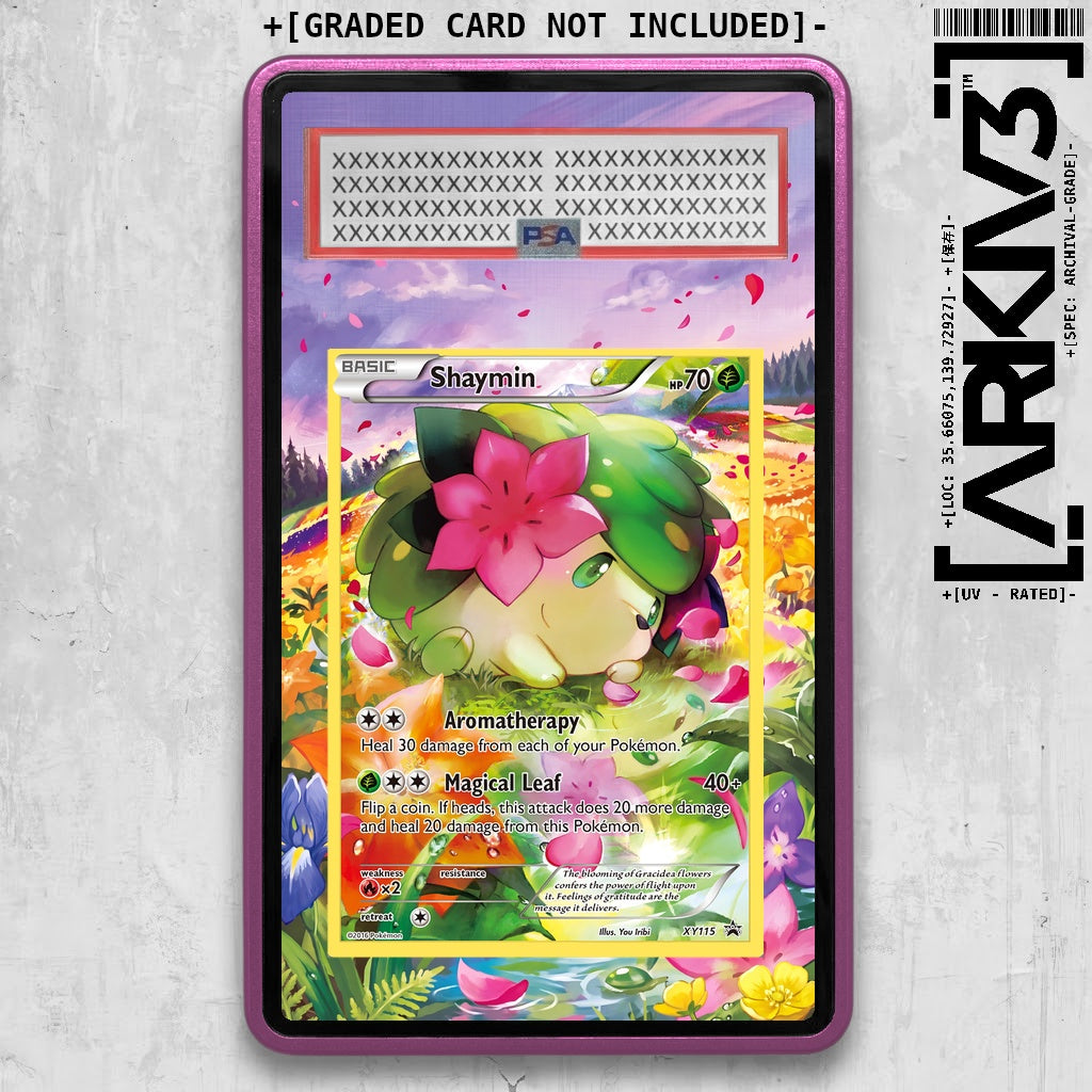 [UNIT: XY115/211] // Shaymin Extended Art Display Case - Graded