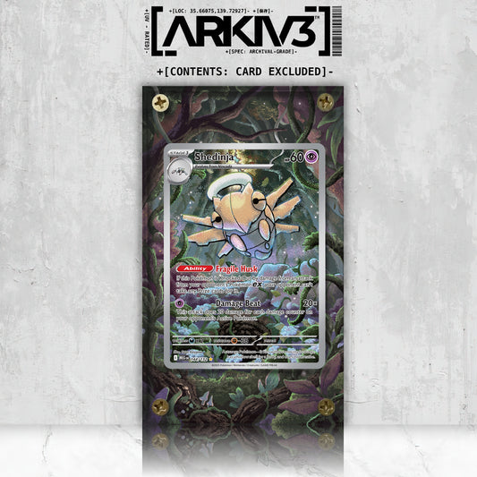 [UNIT: 144/132] // Shedinja Extended Art Display Case - Raw