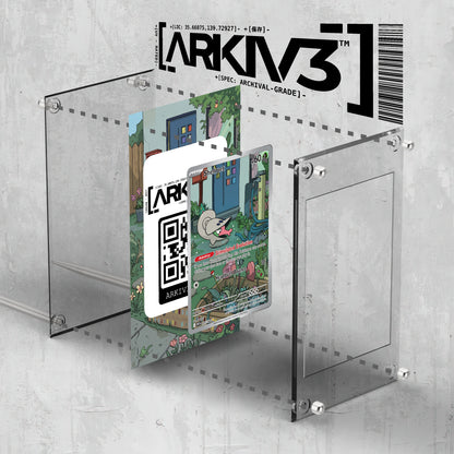 [UNIT: 93/86] // Shelmet Extended Art Display Case - Raw