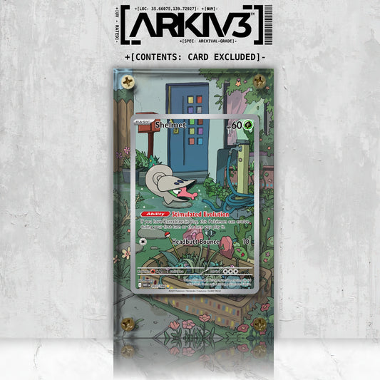 [UNIT: 93/86] // Shelmet Extended Art Display Case - Raw