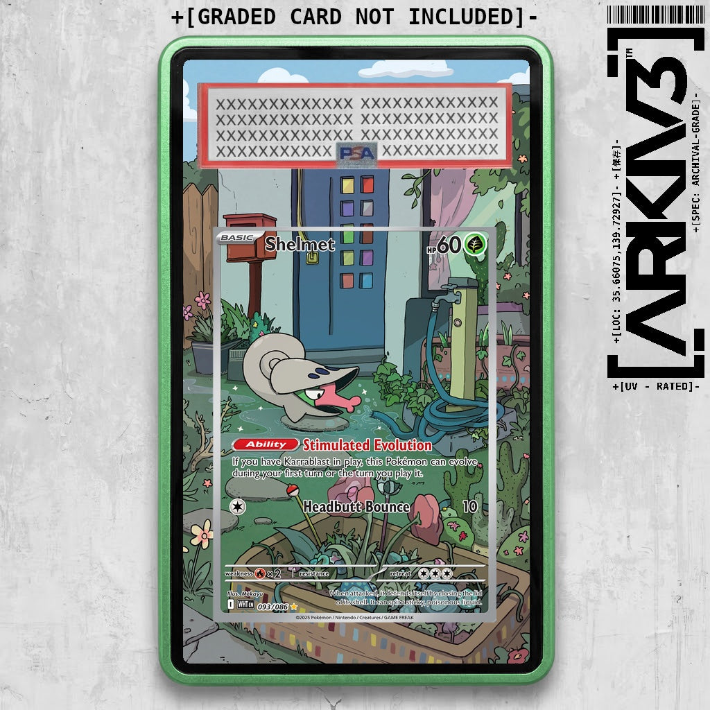 ARKIV3 PSA graded front - Green