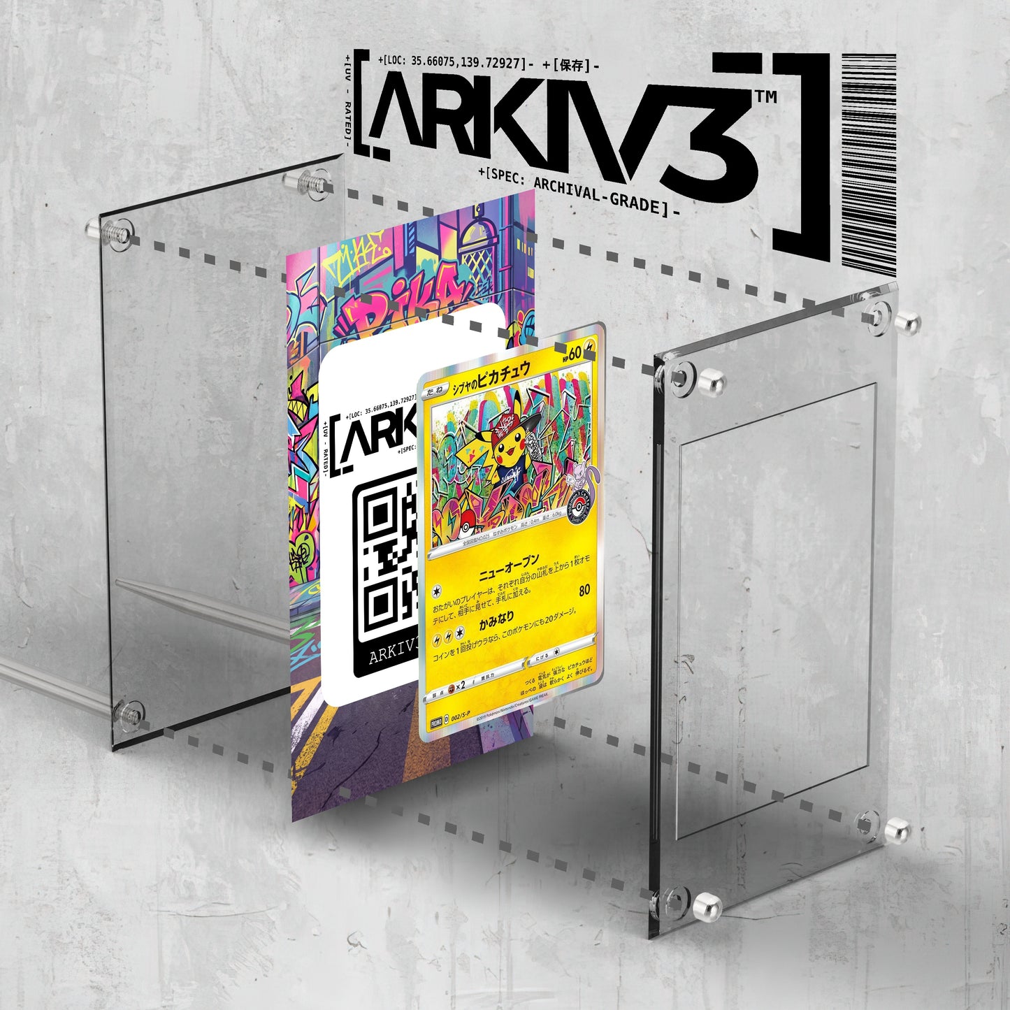 [UNIT: ] // Shibuya's Pikachu 2-S-P Extended Art Display Case - Raw