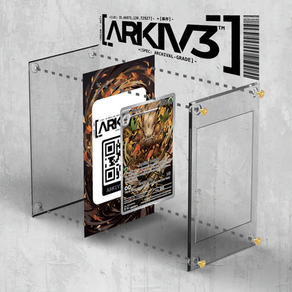 [UNIT: 163/162] // Shiftry Extended Art Display Case - Raw