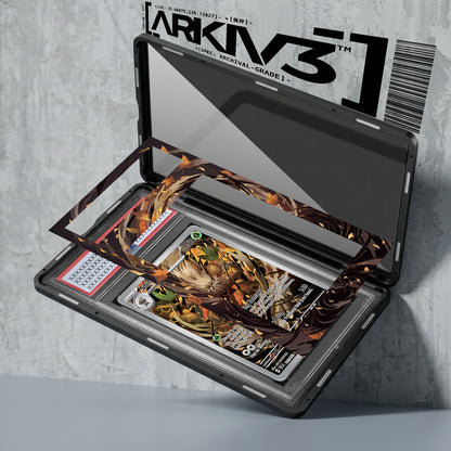 ARKIV3 PSA graded exploded mockup