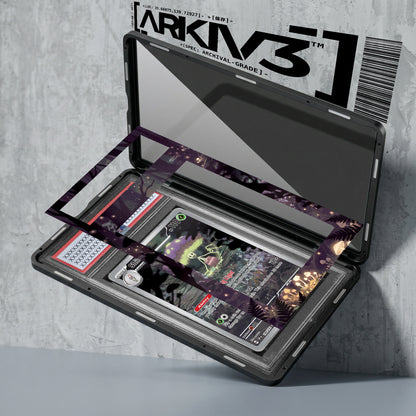 ARKIV3 PSA graded exploded mockup