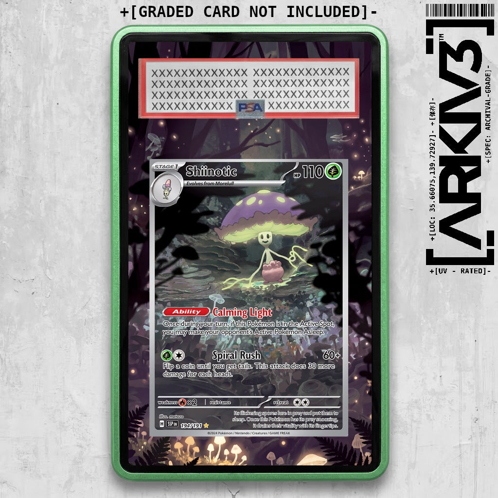 ARKIV3 PSA graded front - Green