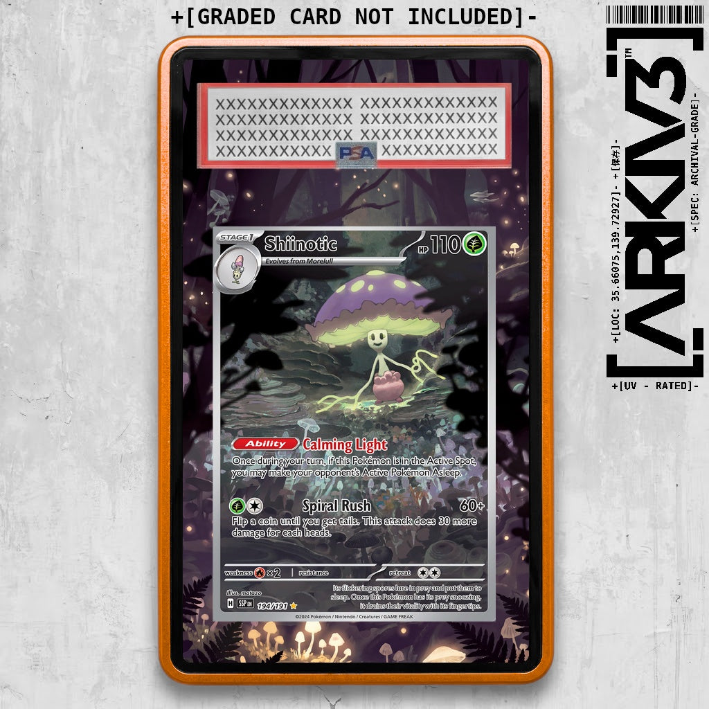 ARKIV3 PSA graded front - Orange