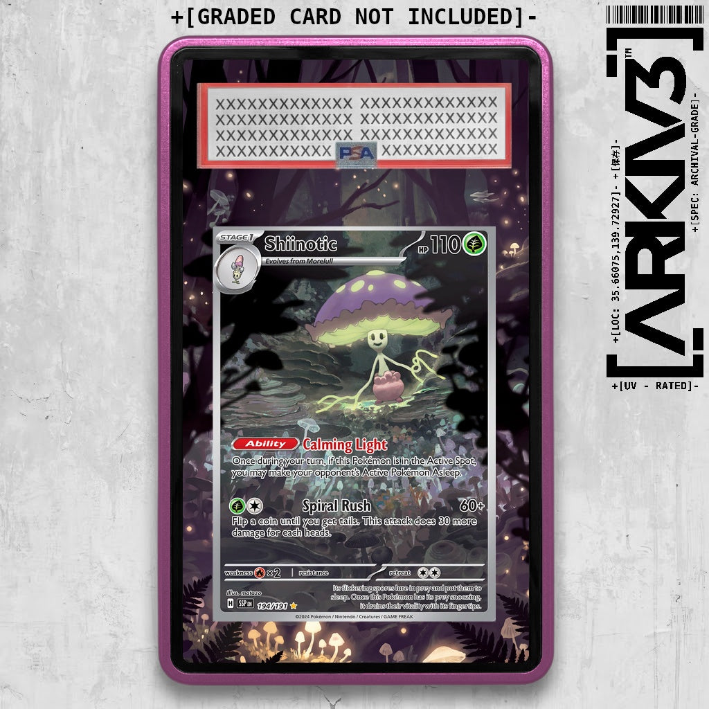 ARKIV3 PSA graded front - Purple