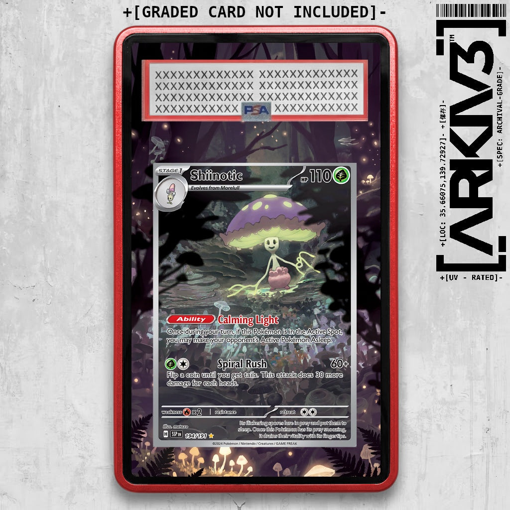 ARKIV3 PSA graded front - Red