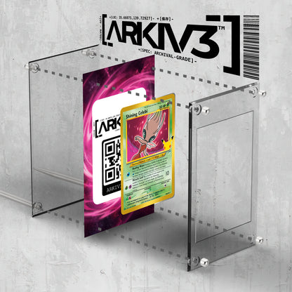 [UNIT: 106/105] // Shining Celebi Extended Art Display Case - Raw