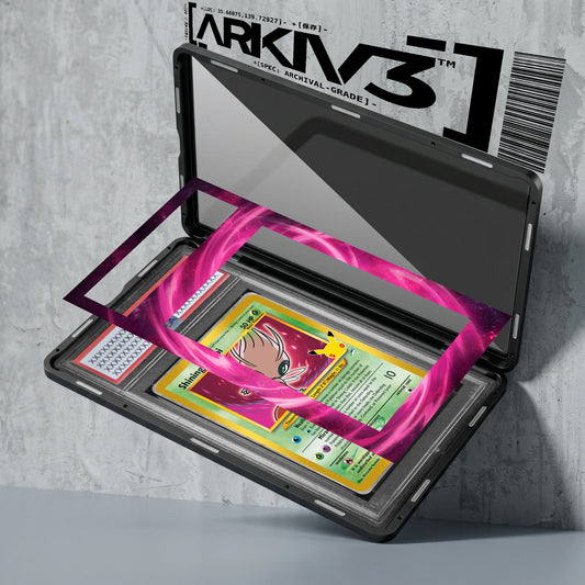 ARKIV3 PSA graded exploded mockup