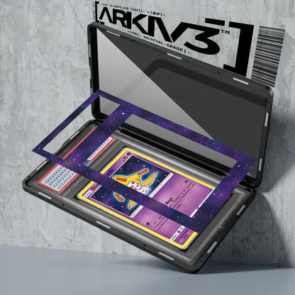 ARKIV3 PSA graded exploded mockup