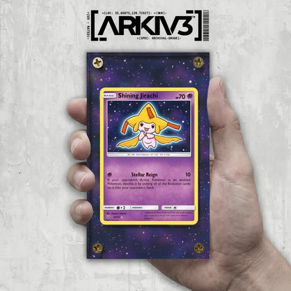 [UNIT: 42/73] // Shining Jirachi Extended Art Display Case - Raw
