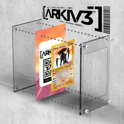 [UNIT: 108/105] // Shining Kabutops Extended Art Display Case - Raw