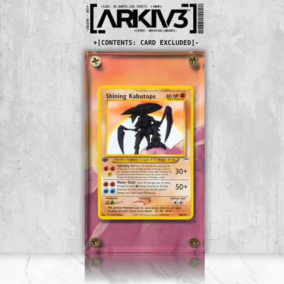 [UNIT: 108/105] // Shining Kabutops Extended Art Display Case - Raw