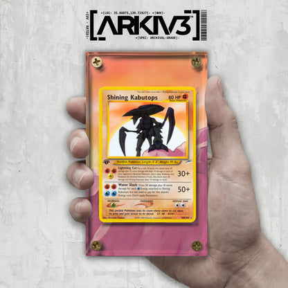 [UNIT: 108/105] // Shining Kabutops Extended Art Display Case - Raw