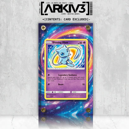 [UNIT: 40/73] // Shining Mew Extended Art Display Case - Raw