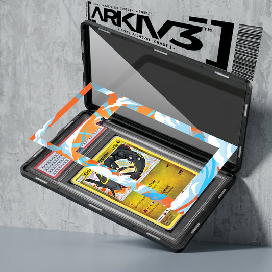ARKIV3 PSA graded exploded mockup