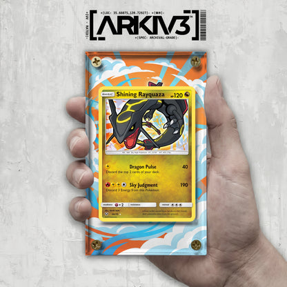 [UNIT: 56/73] // Shining Rayquaza Extended Art Display Case - Raw