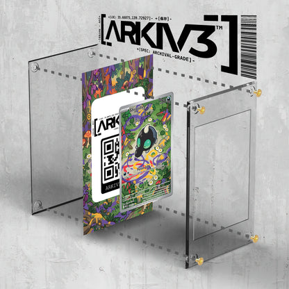 [UNIT: 149/132] // Shroodle Extended Art Display Case - Raw