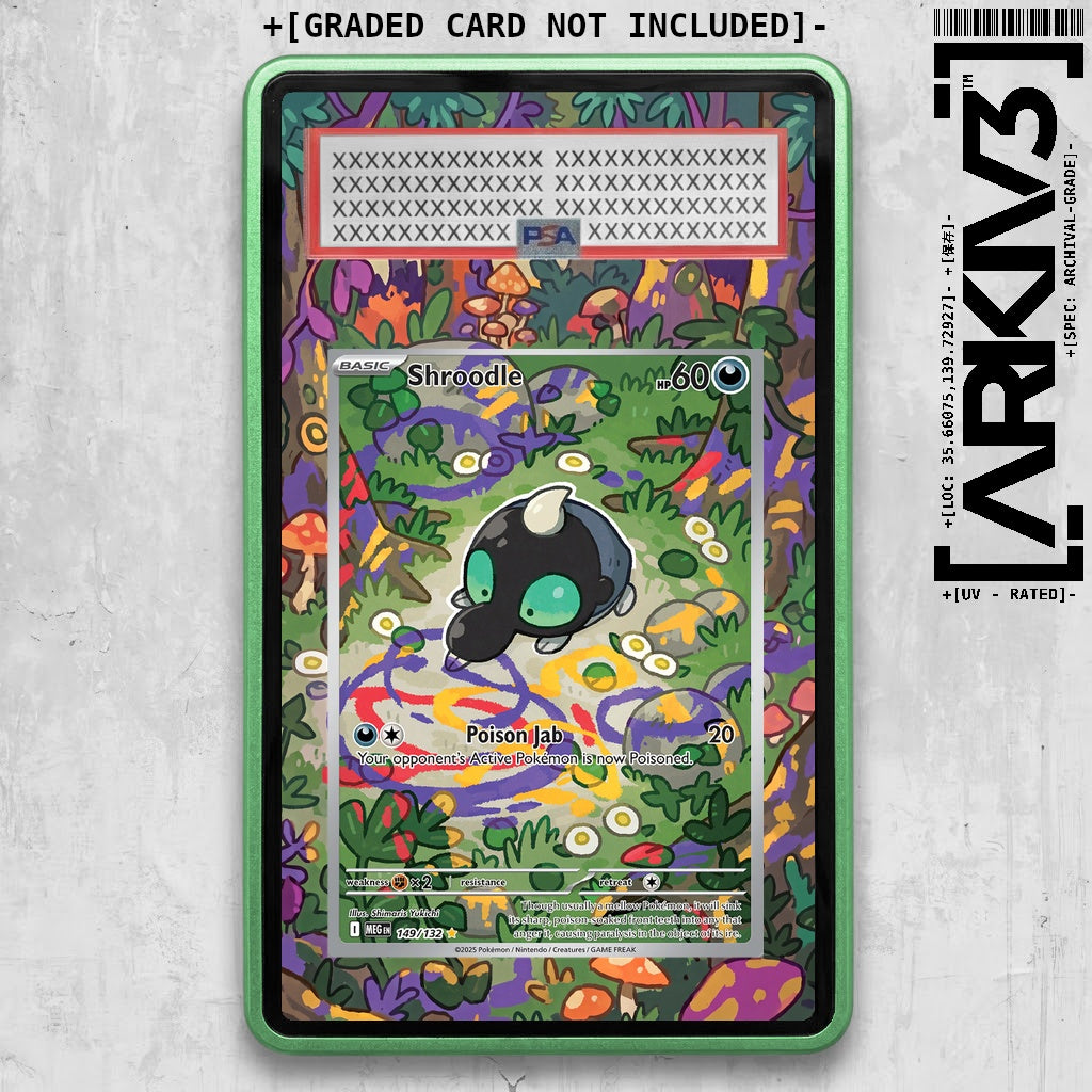 ARKIV3 PSA graded front - Green