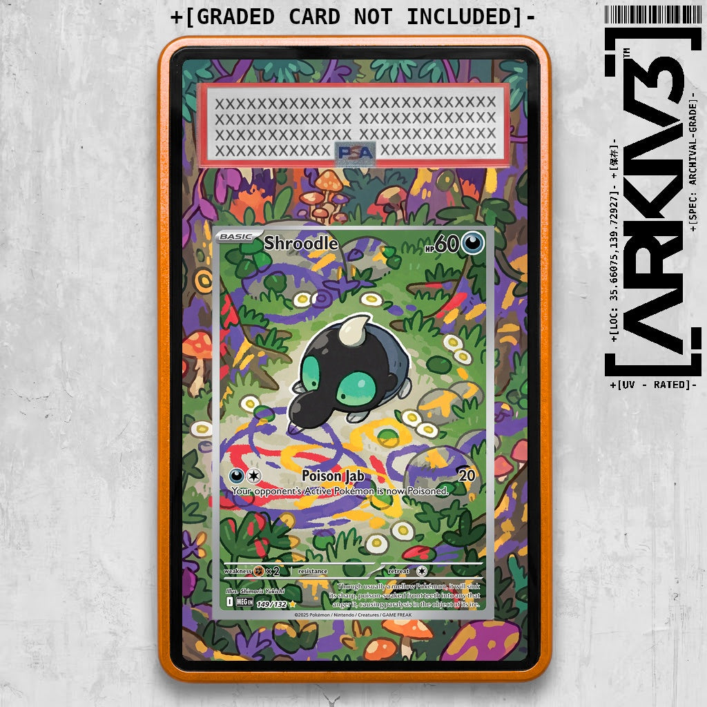 ARKIV3 PSA graded front - Orange