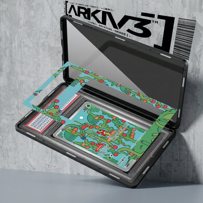 ARKIV3 PSA graded exploded mockup