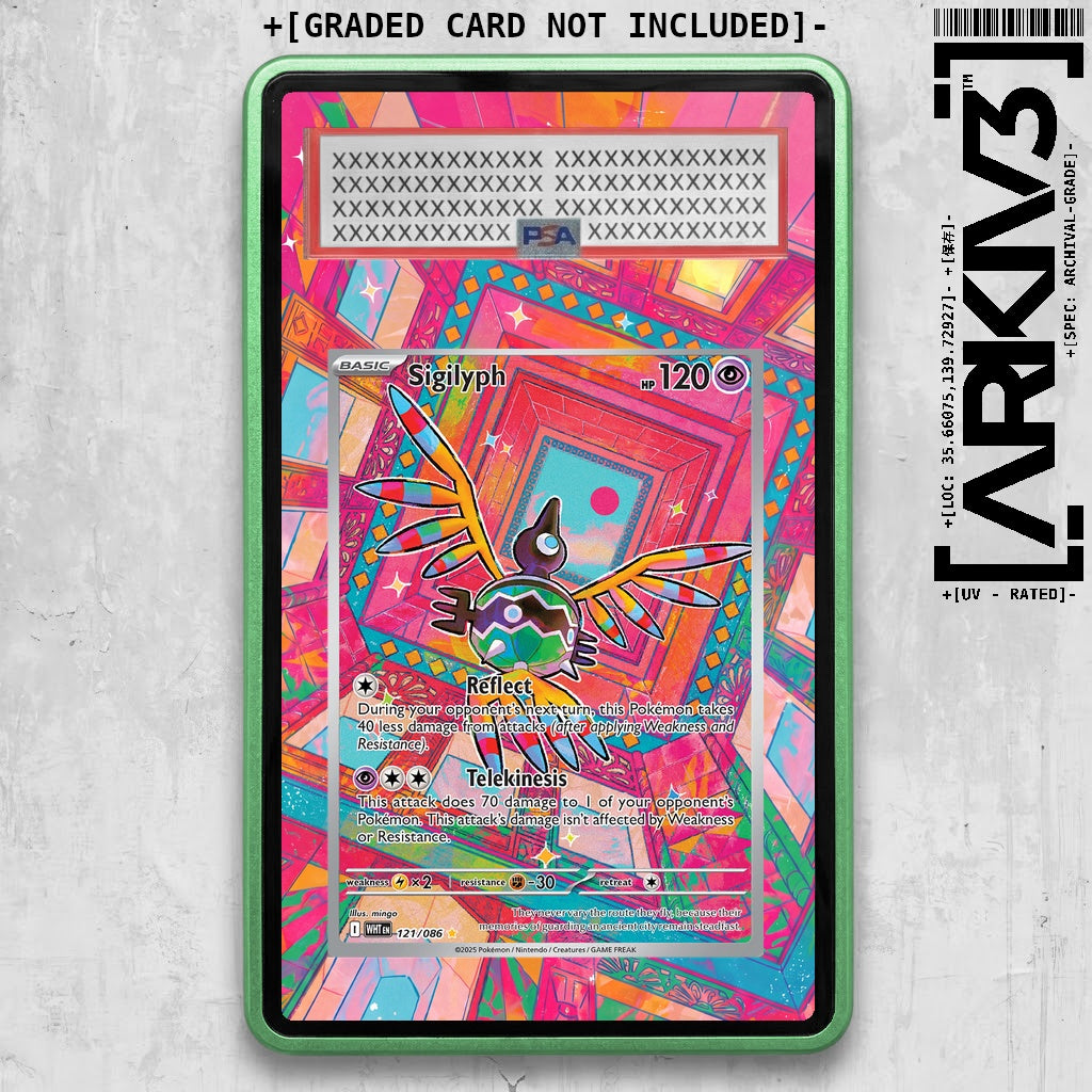 ARKIV3 PSA graded front - Green