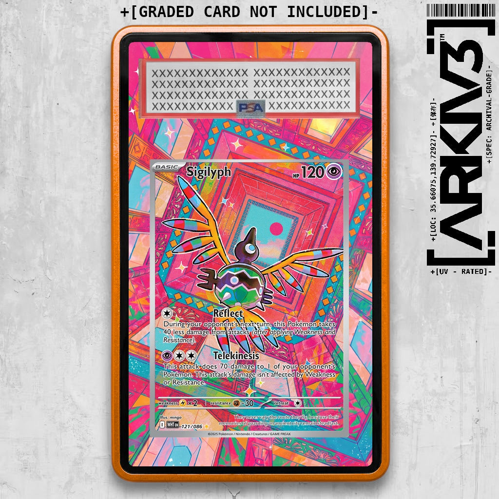 ARKIV3 PSA graded front - Orange