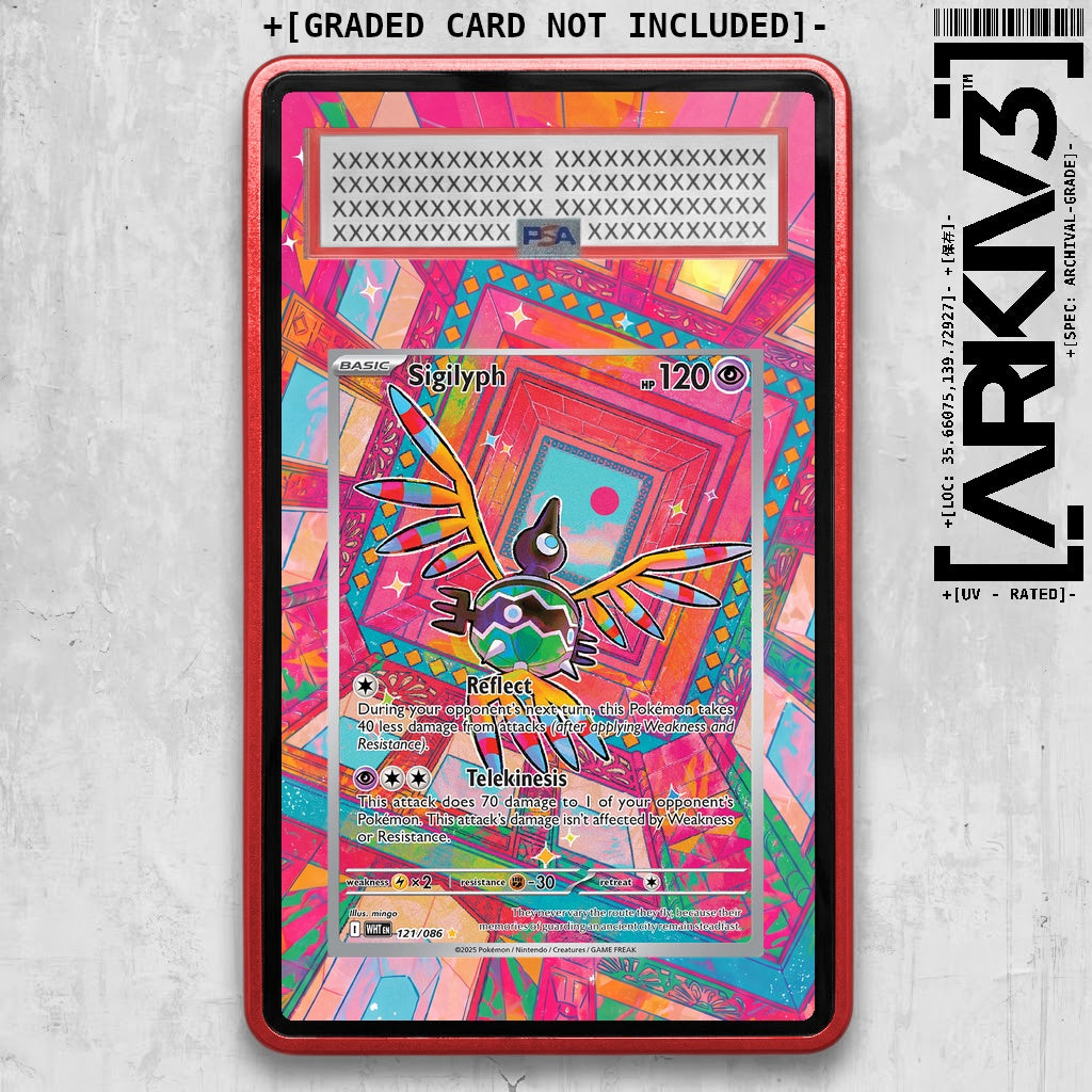 ARKIV3 PSA graded front - Red